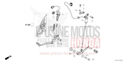 PEDALE CB1000GTT de 2026